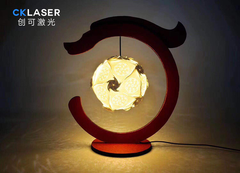 卡紙激光鏤空雕刻機專用于定制3d光影紙雕燈臺燈擺件