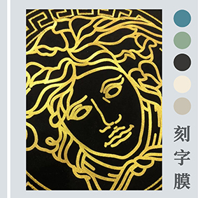 韓國(guó)熒光PU刻字膜激光打標(biāo)機(jī)，服裝刻字膜雕刻機(jī)